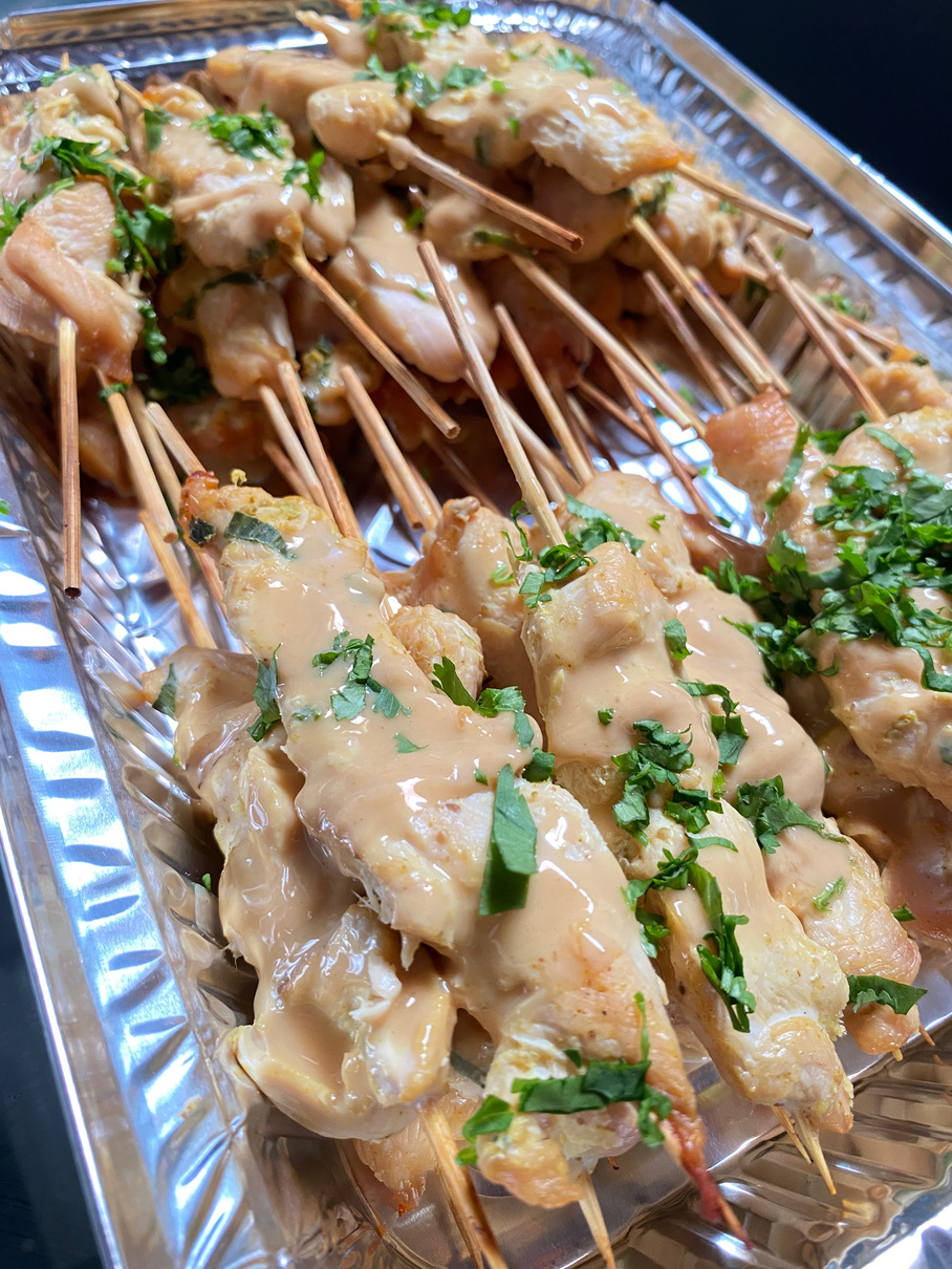 Pinchos Pollo Satay