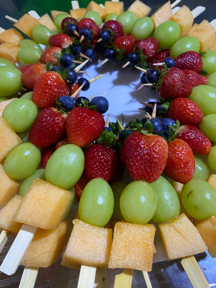 Brochetas de Frutas