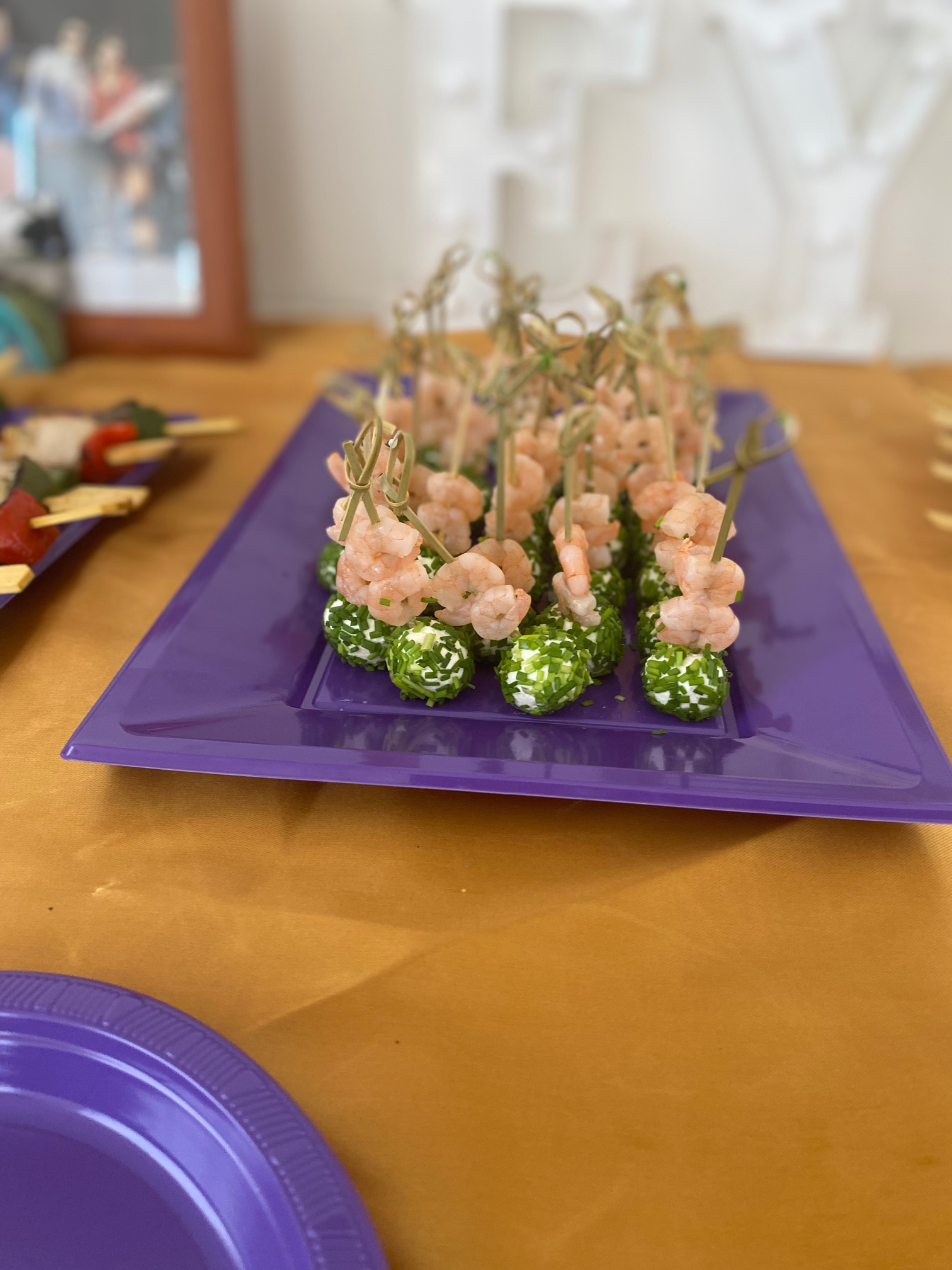 Pinchos de Camarón