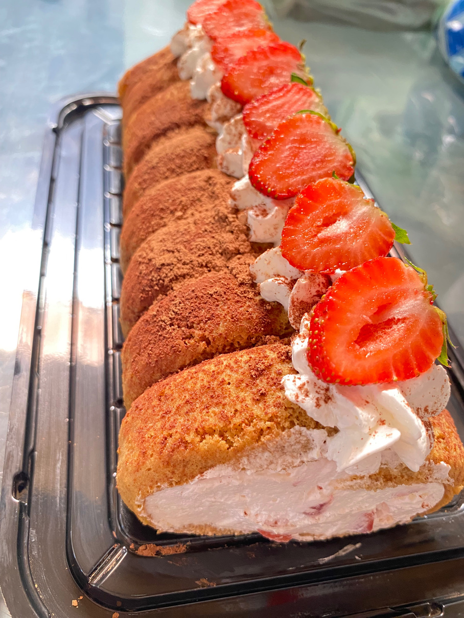 Rolls Tiramisú Frutilla